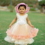 Baby Pink Net Frock