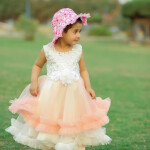 Baby Pink Net Frock