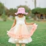 Baby Pink Net Frock