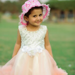 Baby Pink Net Frock